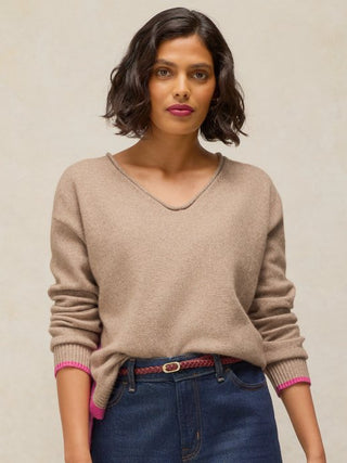 White Stuff Sansa V-Neck Jumper