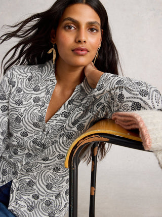 White Stuff Annie Jersey Shirt