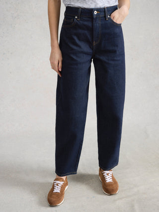 White Stuff Aubrey Barrel Leg Jean Short Length