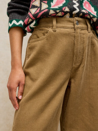 White Stuff Ayla Cord Wide Leg Trousers