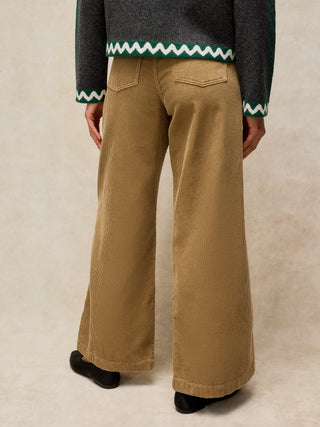 White Stuff Ayla Cord Wide Leg Trousers