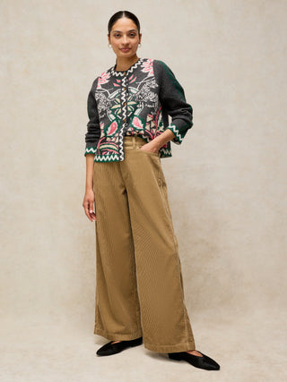 White Stuff Ayla Cord Wide Leg Trousers