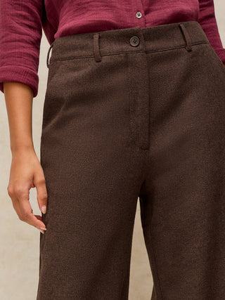 White Stuff Belle Tweedy Wide Leg Trousers