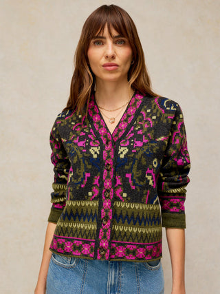 White Stuff Celestial Jacquard Cardi