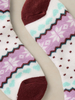 White Stuff Fairisle Cabin Sock