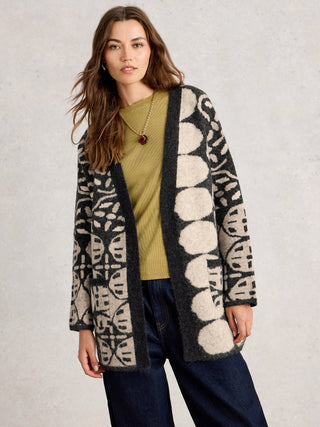 White Stuff Jewel Longline OpenCardigan