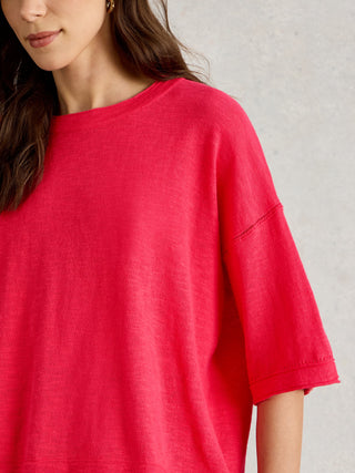 White Stuff Kate Linen Blend Tee