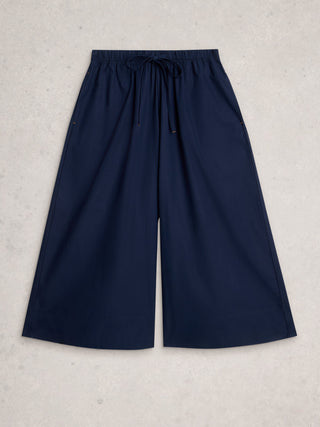 White Stuff Lauryn Poplin Wide Leg Crop Trousers