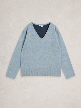 White Stuff Lily V-Neck Jumper