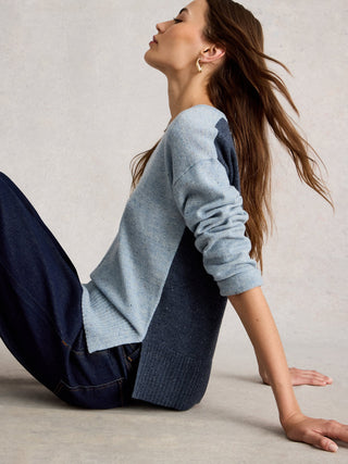 White Stuff Lily V-Neck Jumper
