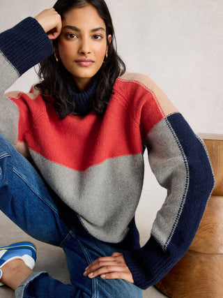 White Stuff Mary Colourblock Jumper