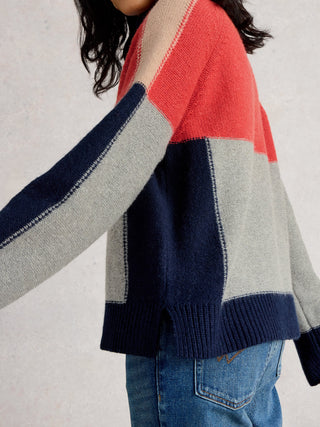 White Stuff Mary Colourblock Jumper