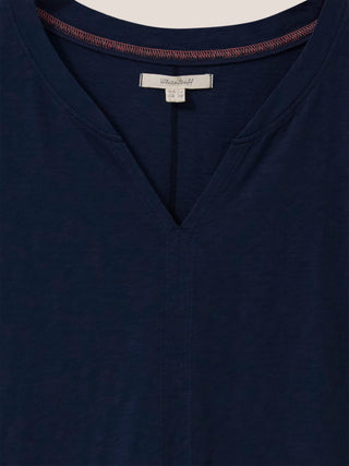 White Stuff Nelly Notch Neck T-Shirt