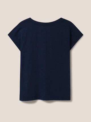 White Stuff Nelly Notch Neck T-Shirt