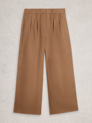 White Stuff Sasha Wide Leg Linen Trouser