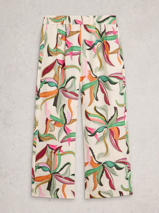 White Stuff Sasha Wide Leg Linen Trouser