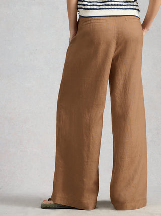 White Stuff Sasha Wide Leg Linen Trouser