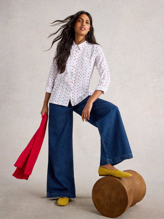 White Stuff Sophie Organic Cotton Shirt