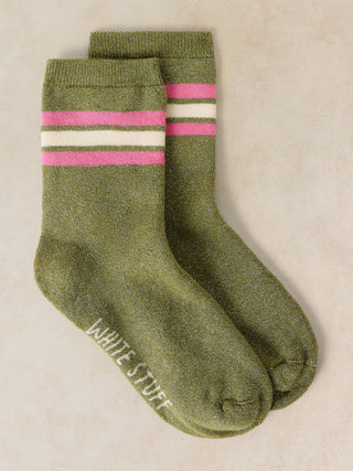 White Stuff Sporty Sparkle Thick Socks