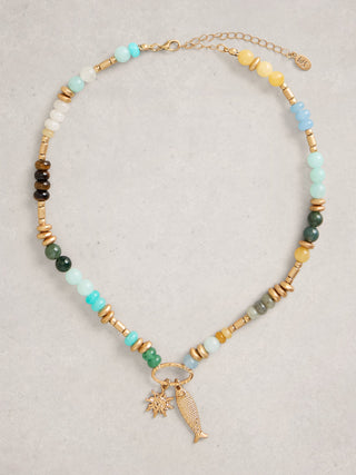 White Stuff Sunny Charm Necklace