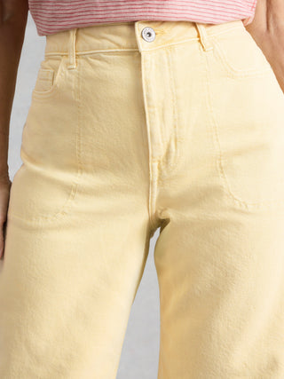 White Stuff Tia Wide Leg Crop Jean