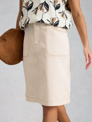 White Stuff Tia Denim Skirt