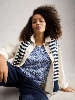 White Stuff Weaver Jersey T-Shirt